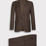 Brown Moore Glenplaid Suit