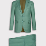 Sage Creasy Houndstooth Suit