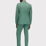 Sage Creasy Houndstooth Suit