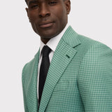 Sage Creasy Houndstooth Suit