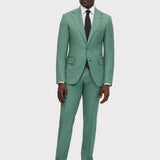 Sage Creasy Houndstooth Suit