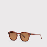 Brown Tortoise Linden Acetate Sunglasses