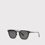 Black Wooster Acetate & Metal Sunglasses