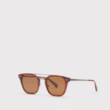 Brown Tortoise Wooster Acetate & Metal Sunglasses